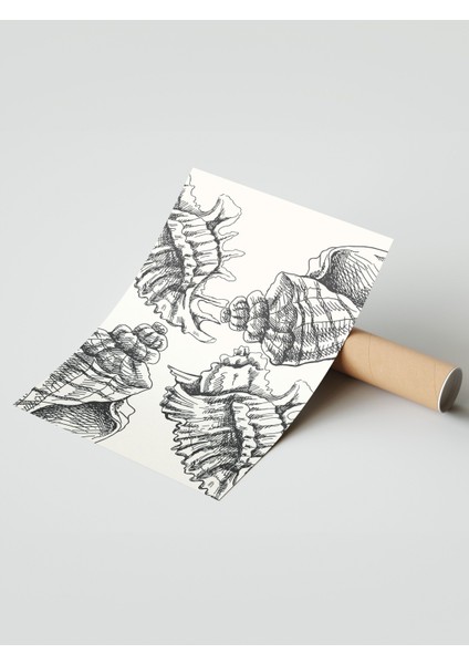 Çerçevesiz Poster, Siyah Beyaz Soyut Çizim, Yatak Odası Dekoru Poster No: 112251 modelleri