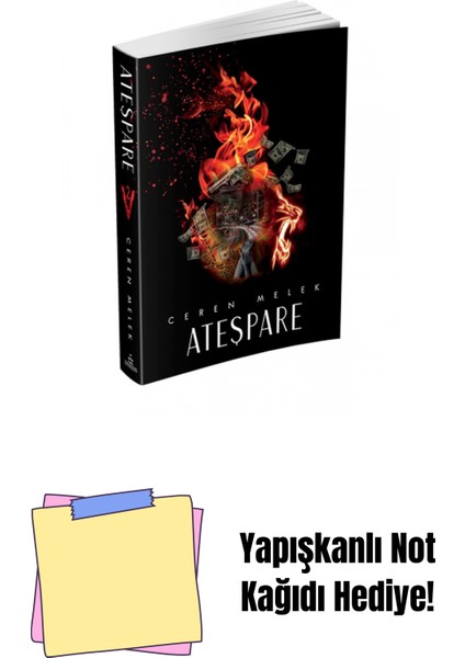 Ateşpare-2, Ciltsiz + Yapışkanlı Not Kağıdı