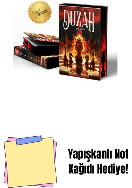 Duzah 1: Nemea Vadisi – Yan Boyamalı + Yapışkanlı Not Kağıdı