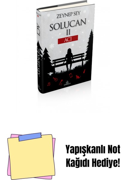 Solucan-2 Acı, Ciltli + Yapışkanlı Not Kağıdı