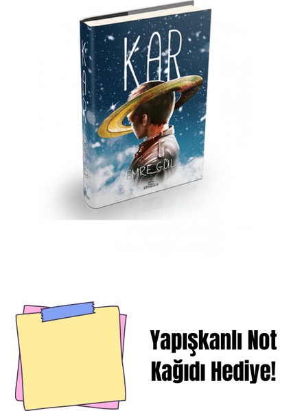 Kar, Ciltli + Yapışkanlı Not Kağıdı