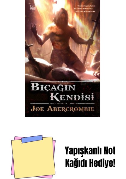 Bıçağın Kendisi – Kadim Kanunlar 1. Kitap + Yapışkanlı Not Kağıdı