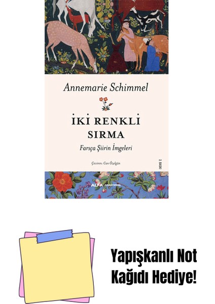 Iki Renkli Sırma + Yapışkanlı Not Kağıdı