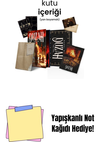 Özel Seri-Duzah 1: Nemea Vadisi – Yan Boyamalı - Hediyeli Kutu + Yapışkanlı Not Kağıdı