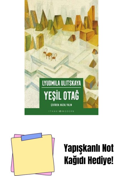 Yeşil Otağ + Yapışkanlı Not Kağıdı