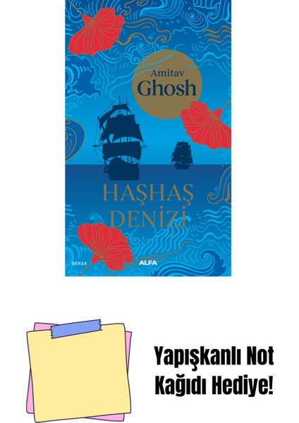 Haşhaş Denizi + Yapışkanlı Not Kağıdı