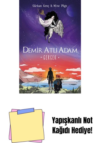 Demir Atlı Adam - 4 Gerçek, Ciltli + Yapışkanlı Not Kağıdı