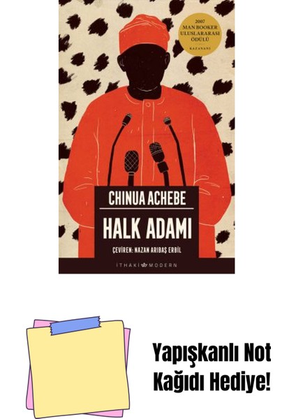 Halk Adamı + Yapışkanlı Not Kağıdı