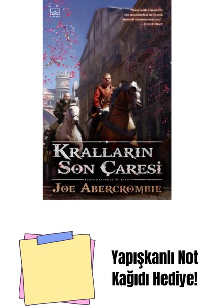 Kralların Son Çaresi – Kadim Kanunlar 3. Kitap + Yapışkanlı Not Kağıdı