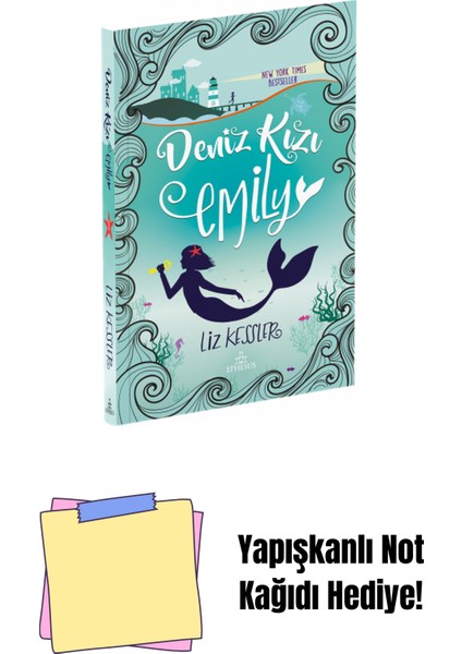 Deniz Kızı Emily, Ciltli + Yapışkanlı Not Kağıdı