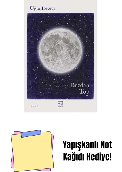 Buzdan Top + Yapışkanlı Not Kağıdı