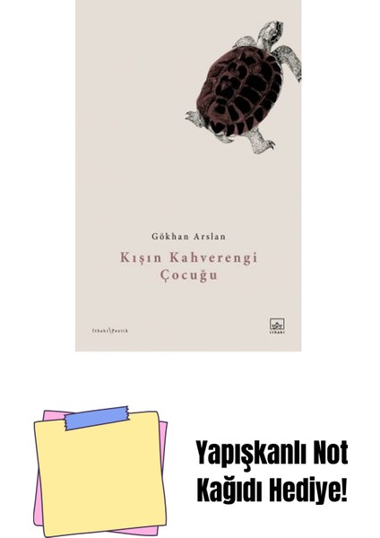 Kışın Kahverengi Çocuğu + Yapışkanlı Not Kağıdı