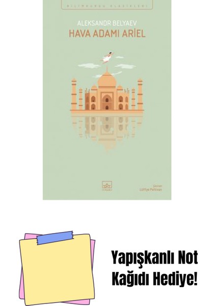 Hava Adamı Ariel + Yapışkanlı Not Kağıdı