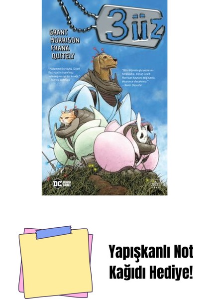 3üz + Yapışkanlı Not Kağıdı