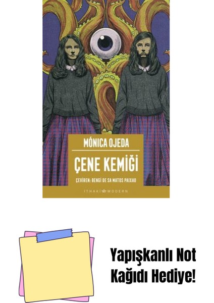 Çene Kemiği + Yapışkanlı Not Kağıdı
