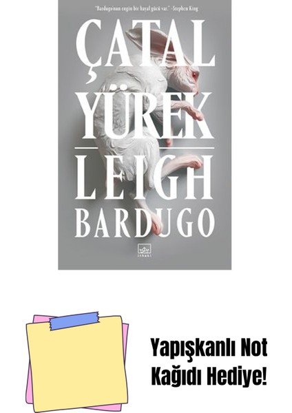 Çatal Yürek + Yapışkanlı Not Kağıdı