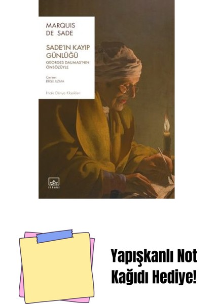 Sade’ın Kayıp Günlüğü + Yapışkanlı Not Kağıdı