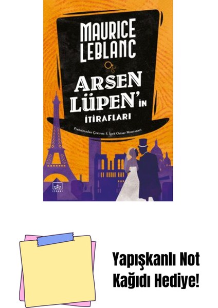 Arsen Lüpen’in Itirafları + Yapışkanlı Not Kağıdı