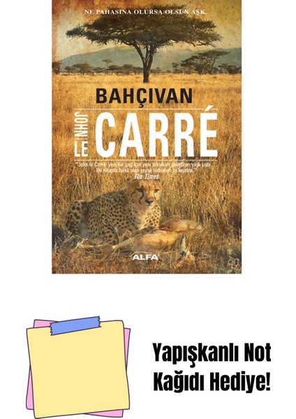 Bahçıvan + Yapışkanlı Not Kağıdı