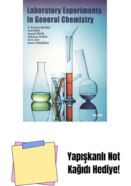 Laboratory Experiments In General Chemistry + Yapışkanlı Not Kağıdı