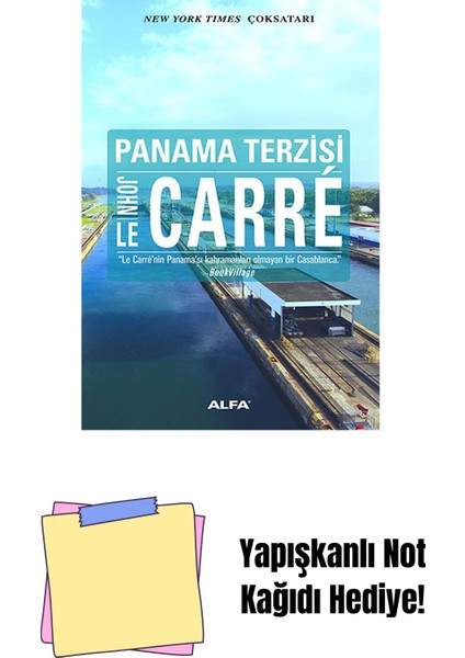 Panama Terzisi + Yapışkanlı Not Kağıdı