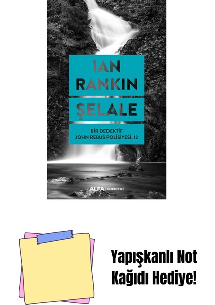 Şelale + Yapışkanlı Not Kağıdı