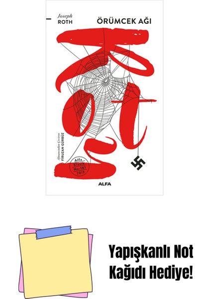 Örümcek Ağı + Yapışkanlı Not Kağıdı