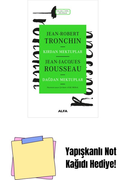 Kırdan Mektuplar Dağdan Mektuplar + Yapışkanlı Not Kağıdı