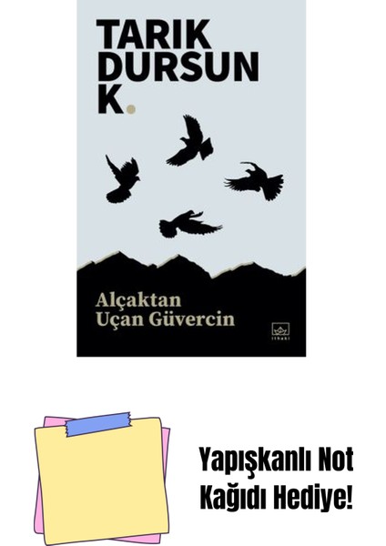 Alçaktan Uçan Güvercin + Yapışkanlı Not Kağıdı