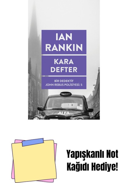 Kara Defter + Yapışkanlı Not Kağıdı