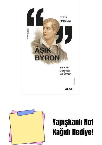 Âşık Byron + Yapışkanlı Not Kağıdı