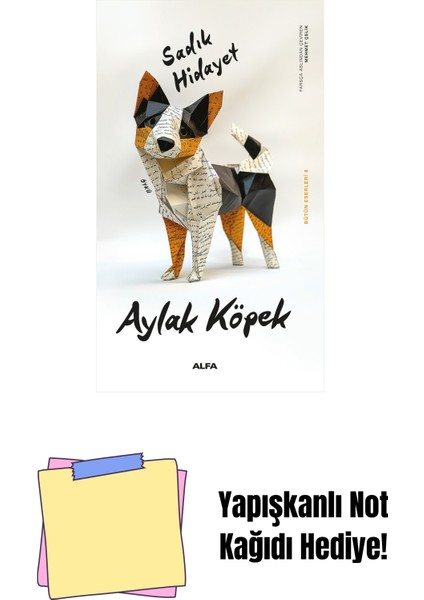 Aylak Köpek + Yapışkanlı Not Kağıdı