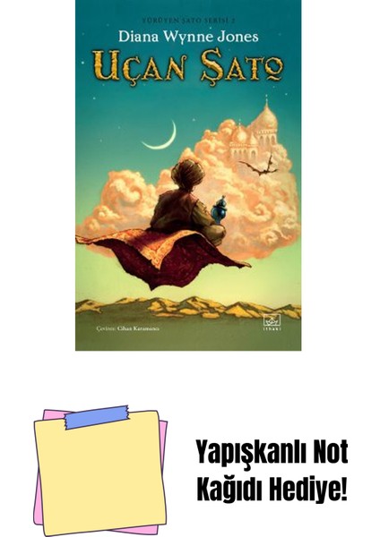 Uçan Şato – Yürüyen Şato Serisi 2 (Ciltli) + Yapışkanlı Not Kağıdı