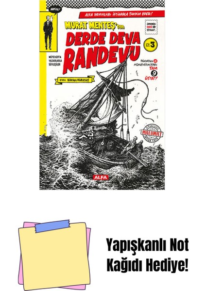 Derde Deva Randevu No-3 + Yapışkanlı Not Kağıdı
