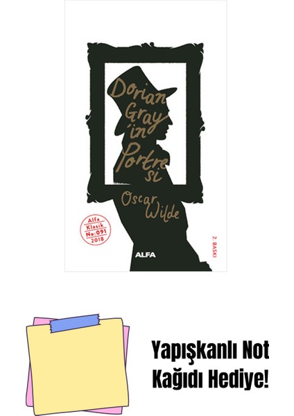 Dorian Gray'in Portresi + Yapışkanlı Not Kağıdı