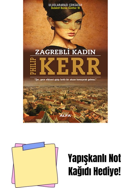 Zagrebli Kadın + Yapışkanlı Not Kağıdı