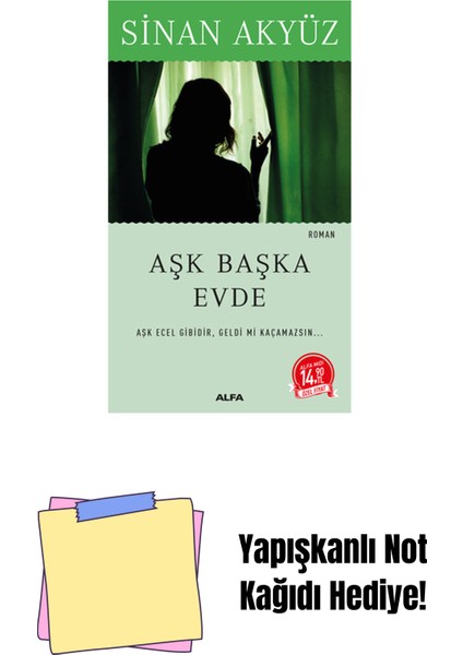 Aşk Başka Evde (Midi Boy) + Yapışkanlı Not Kağıdı