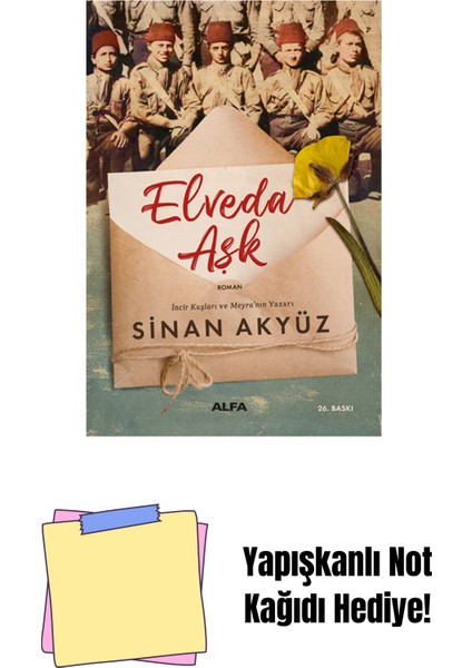 Elveda Aşk + Yapışkanlı Not Kağıdı