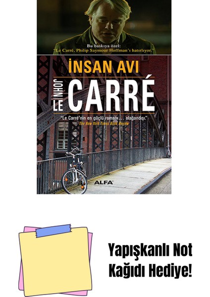 Insan Avı + Yapışkanlı Not Kağıdı