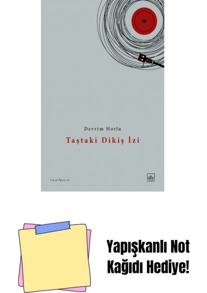 Taştaki Dikiş Izi + Yapışkanlı Not Kağıdı