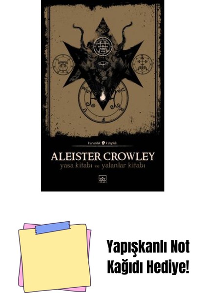 Yasa Kitabı ve Yalanlar Kitabı + Yapışkanlı Not Kağıdı