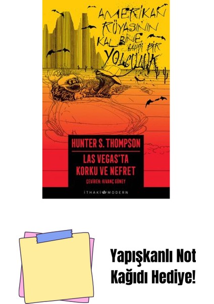 Las Vegas’ta Korku ve Nefret + Yapışkanlı Not Kağıdı