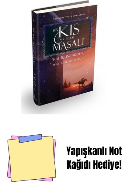 Bir Kış Gecesi Masalı - 2 Kuledeki Kız, Ciltli + Yapışkanlı Not Kağıdı