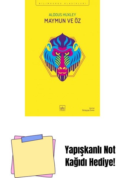 Maymun ve Öz + Yapışkanlı Not Kağıdı