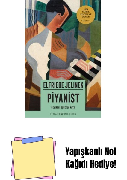 Piyanist + Yapışkanlı Not Kağıdı