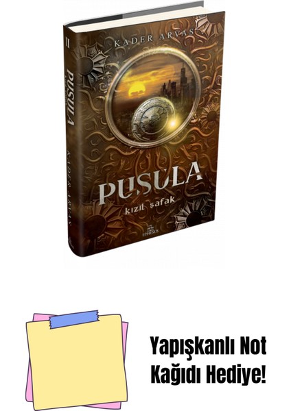 Pusula-2: Kızıl Şafak, Ciltli + Yapışkanlı Not Kağıdı