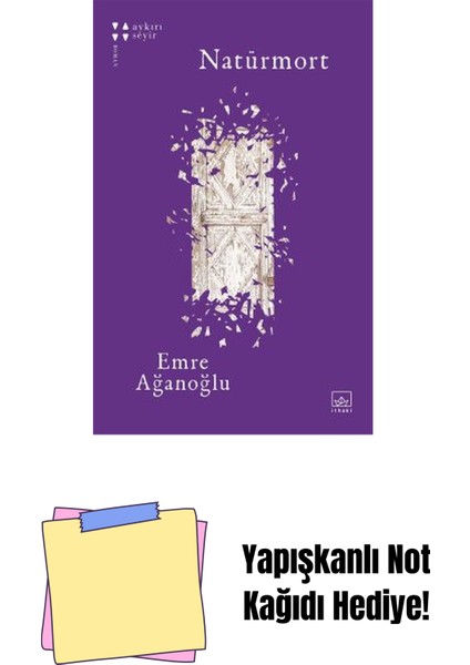 Natürmort + Yapışkanlı Not Kağıdı