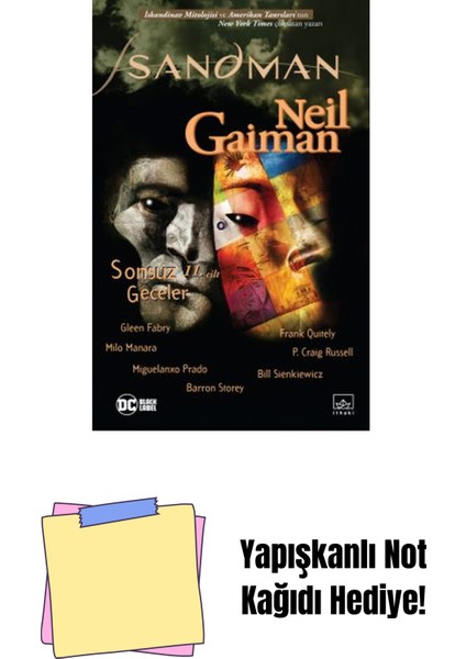 Sandman 11 – Sonsuz Geceler + Yapışkanlı Not Kağıdı