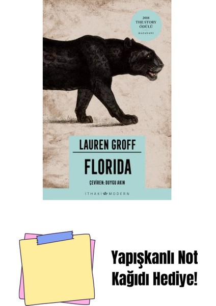Florida + Yapışkanlı Not Kağıdı