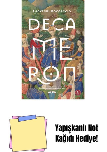 Decameron + Yapışkanlı Not Kağıdı